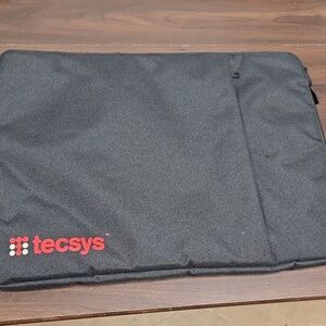 Tecsys Large Black Laptop Sleeve
